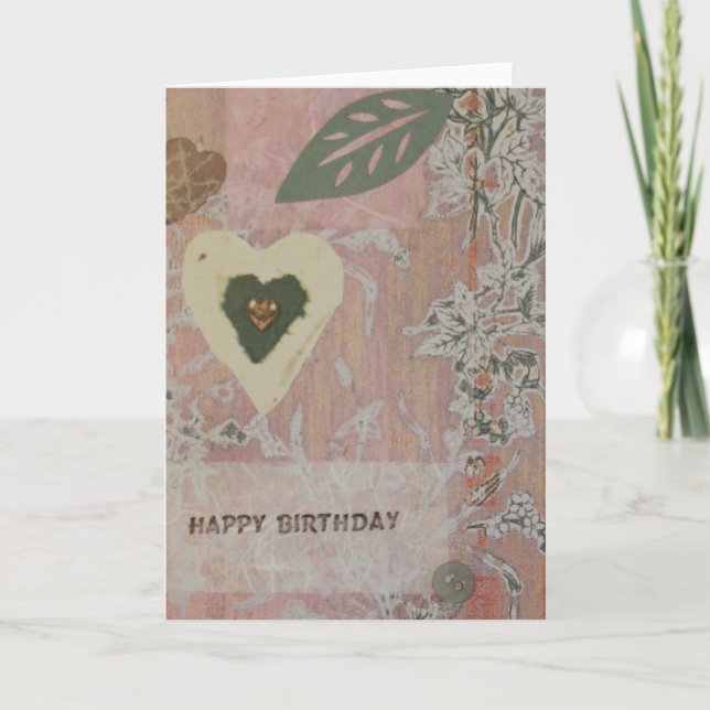 Glücklicher Geburtstag Karte (Vorderseite)