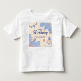 glücklicher Geburtstag Kleinkind T-shirt