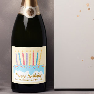 Glücklicher Geburtstag Kuchen Chic Benutzerdefinie