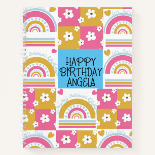 Glücklicher Geburtstag lasse Party Engela Design Notizbuch