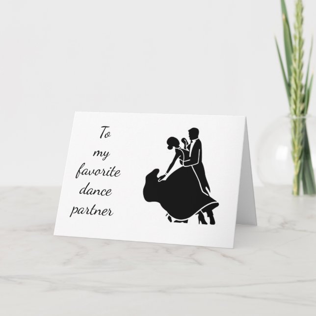 GLÜCKLICHER GEBURTSTAG "MEIN LIEBLINGSPARTNER" (Ne Karte (Vorderseite)