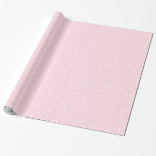 GLÜCKLICHER GEBURTSTAG niedliche, rötlich-rötliche Geschenkpapier