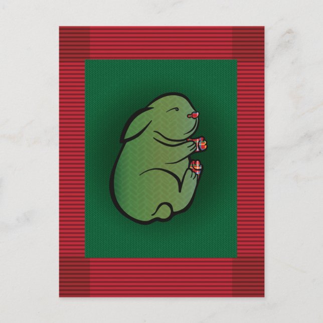 GLÜCKLICHER GEBURTSTAG, Osterfeier, Montag, Creati Feiertagspostkarte (Vorderseite)