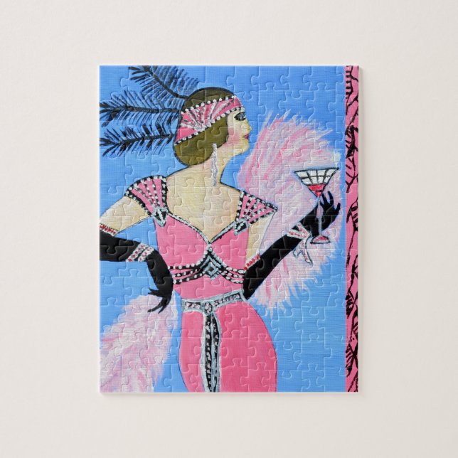 Glücklicher Geburtstag Puzzle (Vertikal)