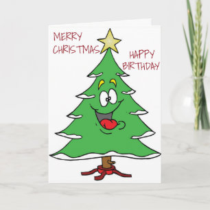 ***GLÜCKLICHER GEBURTSTAG UND LEICHTE CHRISTMAS*** FEIERTAGSKARTE