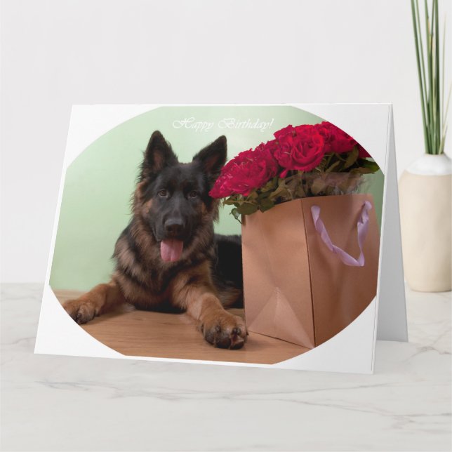 Glücklicher Geburtstag von Max Karte (Vorderseite)