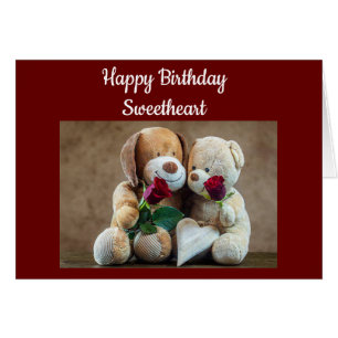 GLÜCKLICHER GEBURTSTAG ZU MEINEM **SWEETHEART**