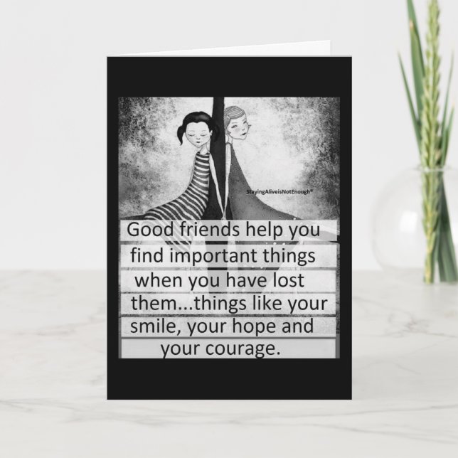 **GLÜCKLICHER GEBURTSTAG ZU MEINER BESTEN FREUND** KARTE (Vorderseite)