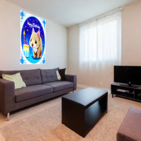 Glücklicher Geburtstagskuchen | AI Art Poster