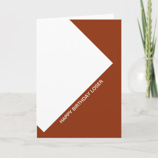 glücklicher Geburtstagsloser Karte