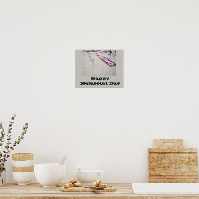 GLÜCKLICHER GEDENKTAG  POSTER (Küche)