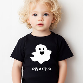 Glücklicher Geist und nennen Kinder Halloween Kleinkind T-shirt