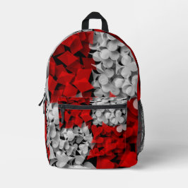 Glücklicher Gewinner Gambler Bedruckter Rucksack