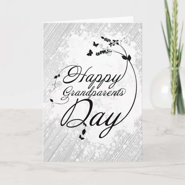 Glücklicher Großelterntag Karte (Vorderseite)