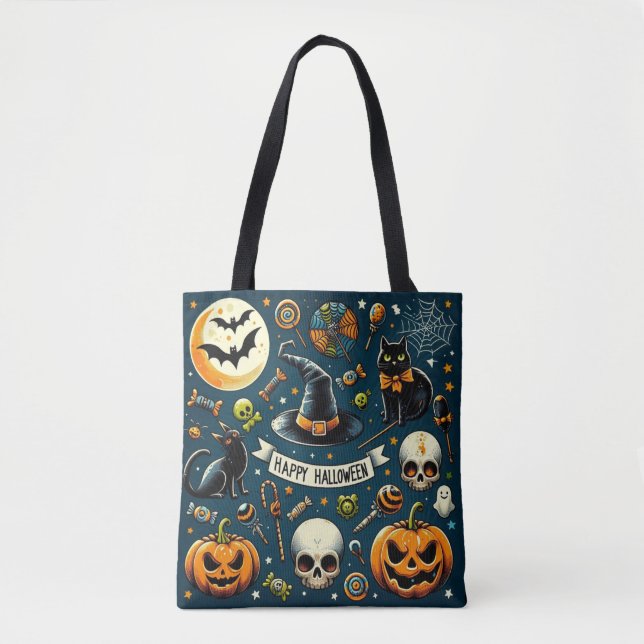 Glücklicher Halloween Spaß & Spooky (Vorderseite)