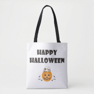 Glücklicher Halloween-Trick oder Kürbislaterne beh