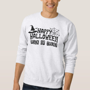 Glücklicher Halloween Trick oder Treat, Männer Sweatshirt