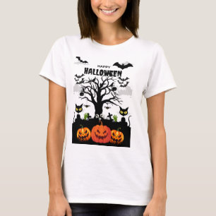 glücklicher Hals in sprichwörtlichem Schriftart T-Shirt