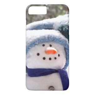 Glücklicher handgemachter Schneemann iPhone 7 Fall Case-Mate iPhone Hülle