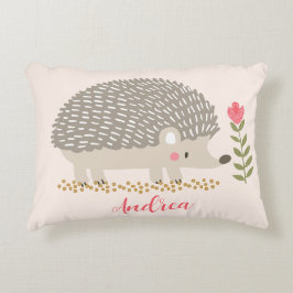 Glücklicher Hedgie Dekokissen