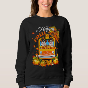 Glücklicher Herbst Euch Alle Danke Sankt Bernhardi Sweatshirt