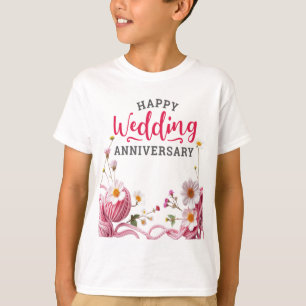 Glücklicher Hochzeitstag T-Shirt
