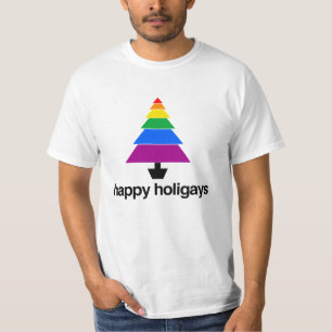 GLÜCKLICHER HOLIGAYS BAUM - .PNG T-Shirt