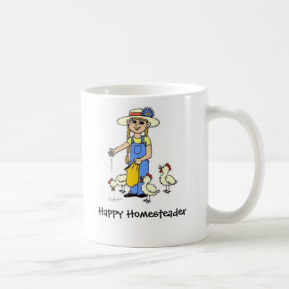 Glücklicher Homesteader Tasse