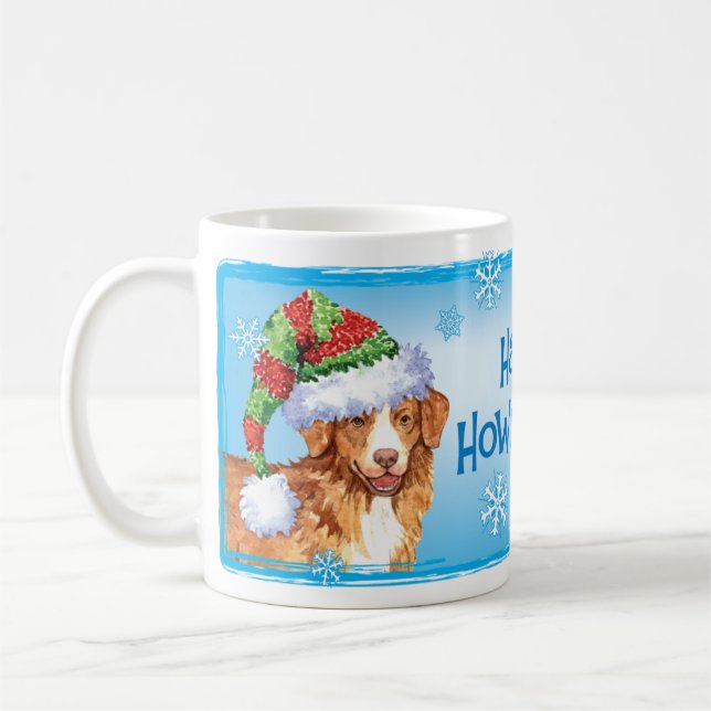 Glücklicher Howliday Toller Tasse (Links)