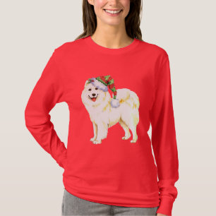 Glücklicher Howlidays Samoyed T-Shirt