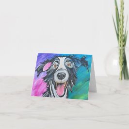 GLÜCKLICHER HUND KARTEN