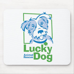 Glücklicher Hund Mousepad