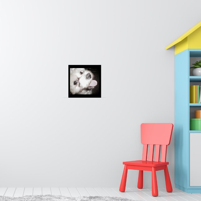 Glücklicher Hund Poster (Kinderzimmer 1)