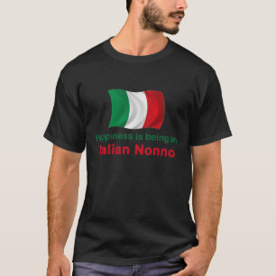 Glücklicher Italiener Nonno T-Shirt