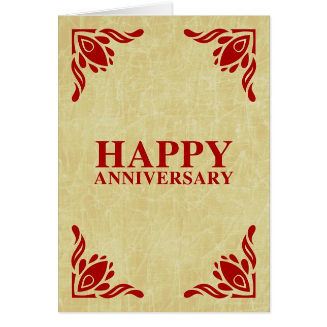 glücklicher Jahrestag (Vorne)