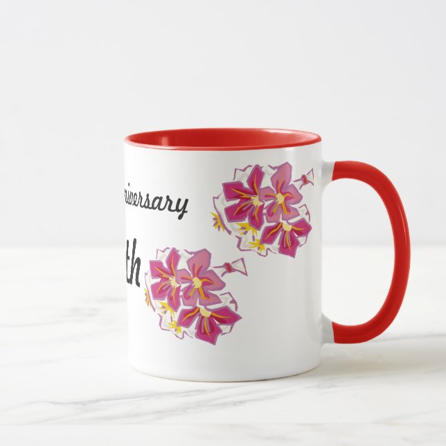 Glücklicher Jahrestag 36. Tasse (Rechts)