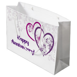 Glücklicher Jahrestag! Große Geschenktüte