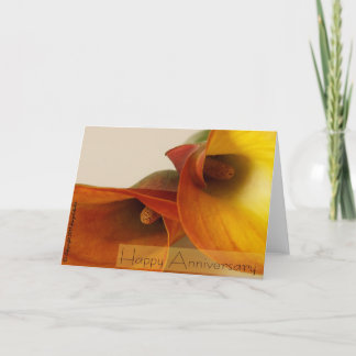 glücklicher Jahrestag Karte