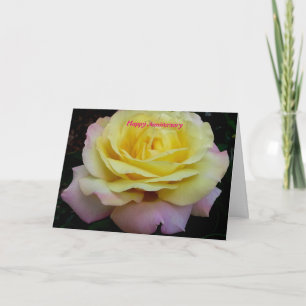 glücklicher Jahrestag Karte