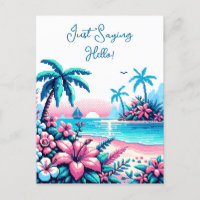 glücklicher Jahrestag | Pixel Art Ocean