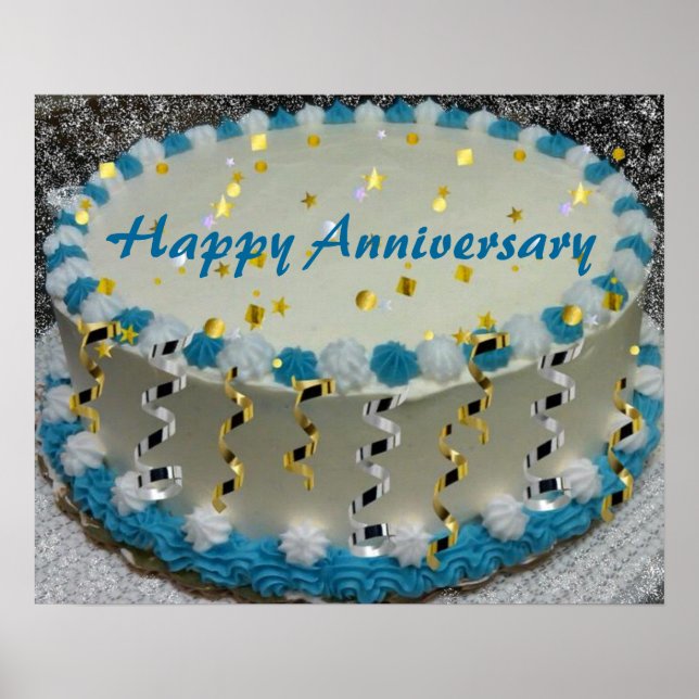 glücklicher Jahrestag Poster (Vorne)