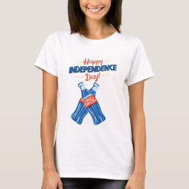 GLÜCKLICHER JULI VIER UNABHÄNGIGKEIT TAG T-Shirt