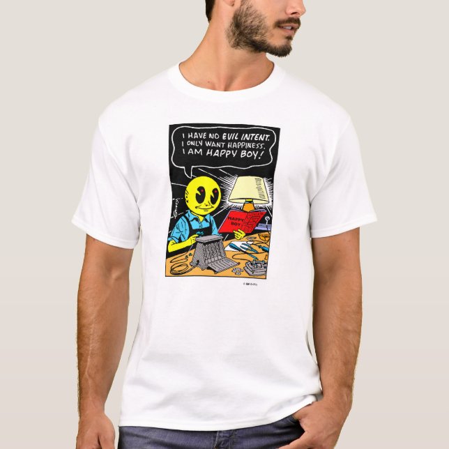 Glücklicher Junge #1 T-Shirt (Vorderseite)