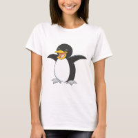 Glücklicher Kaiser-Pinguin