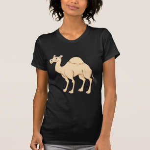Glücklicher Kamel-Cartoon T-Shirt