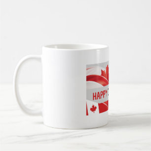 Glücklicher Kanada Tag, 1. Juli Tasse. Kaffeetasse