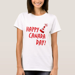 Glücklicher Kanada-Tages//-Neuheits-Kanada-Tag T-Shirt