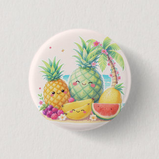 GLÜCKLICHER KAWAII HAWAI-BUTTON BUTTON