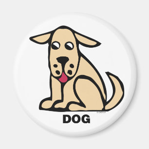 Glücklicher Kinderhundemagnet Magnet