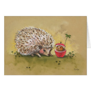 Glücklicher Klee-Nachmittag